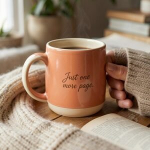 Cozy Rainy-Day Ceramic Tea & Cocoa Mug